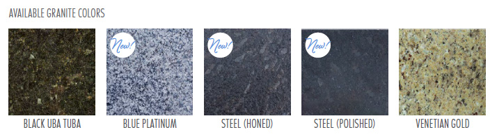 Available Granite Colors