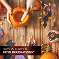 DIY Halloween Patio Decorations