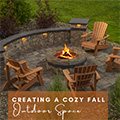Creating a Cozy Fall Outdoor Space