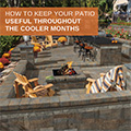 How to keep your patio useful throughout the cooler months