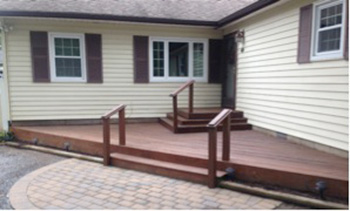 Before and After: Beautiful Raised Patio & Driveway