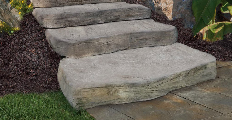 Patio Stone Stair Treads