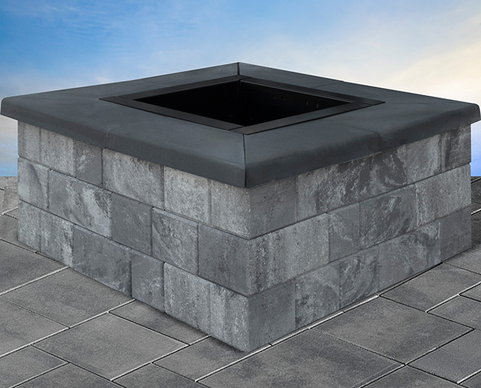 Omega Smooth - Square Fire Pit
